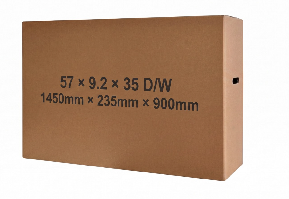 Packing TV 65″ Box Bundle - Double‑Wall / Extra‑Strength